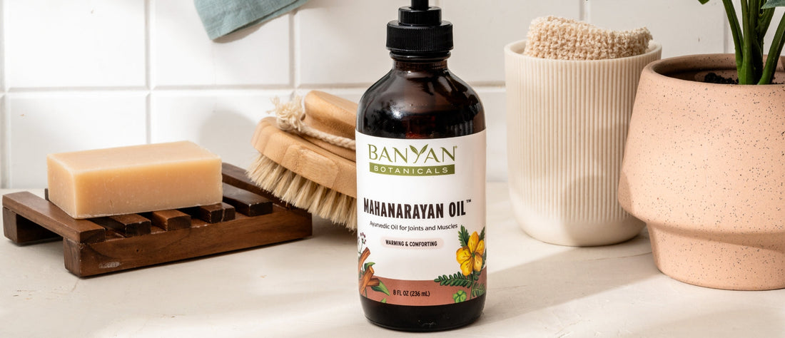 Loving Your Muscles & Joints with Mahanarayan Oil 