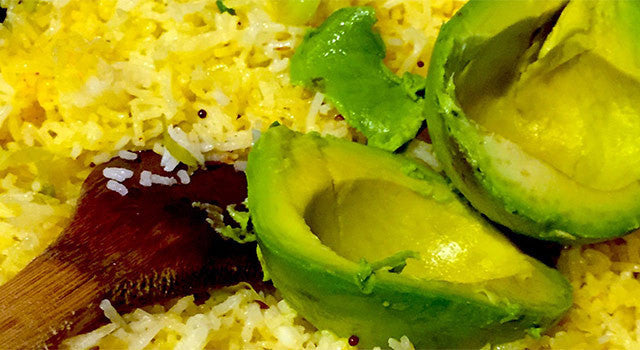 10 Minute Meal—Avocado Fried Rice Recipe