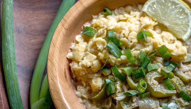Caribbean Coconut Rice and Pigeon Peas
