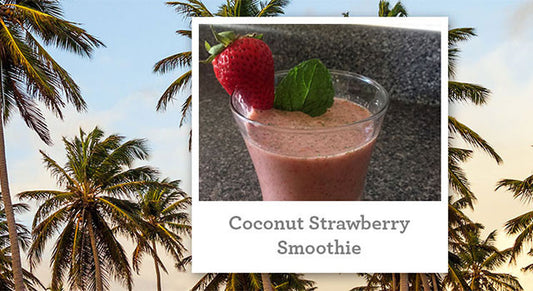 Coconut Strawberry Smoothie