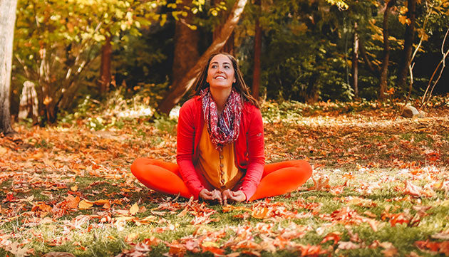 Balance Your Body and Mind with Calming Fall Yoga
