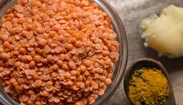 Red Lentils with Kitchari Spice Mix
