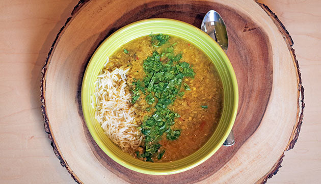 Kapha-Balancing Recipe: Red Lentil Lemongrass Soup
