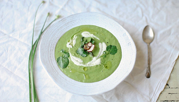 Seasonal Recipe: Sattvic Green Soup for Spring