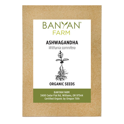 Organic Ashwagandha Seeds