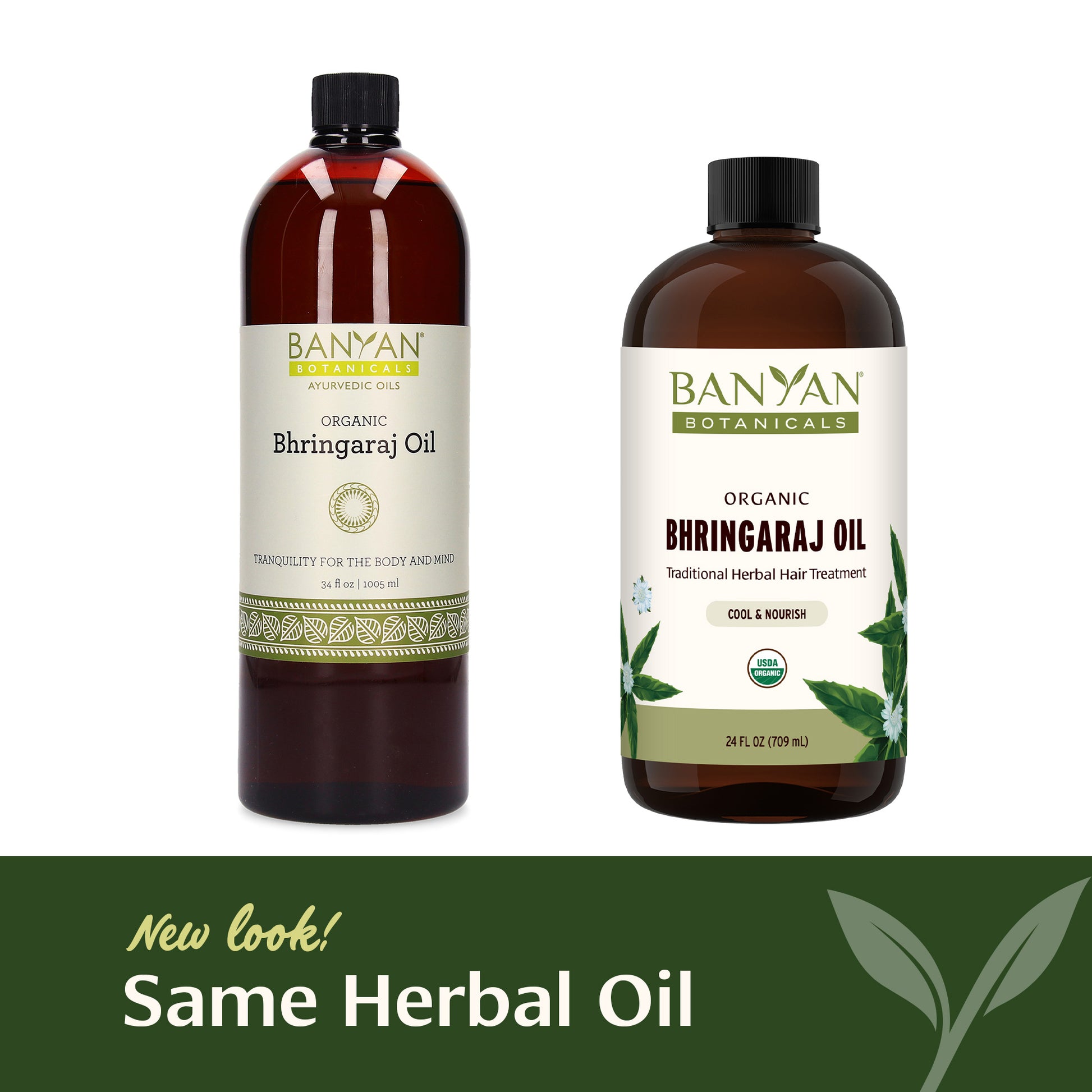 24 fl oz: Bhringaraj Oil Rebrand