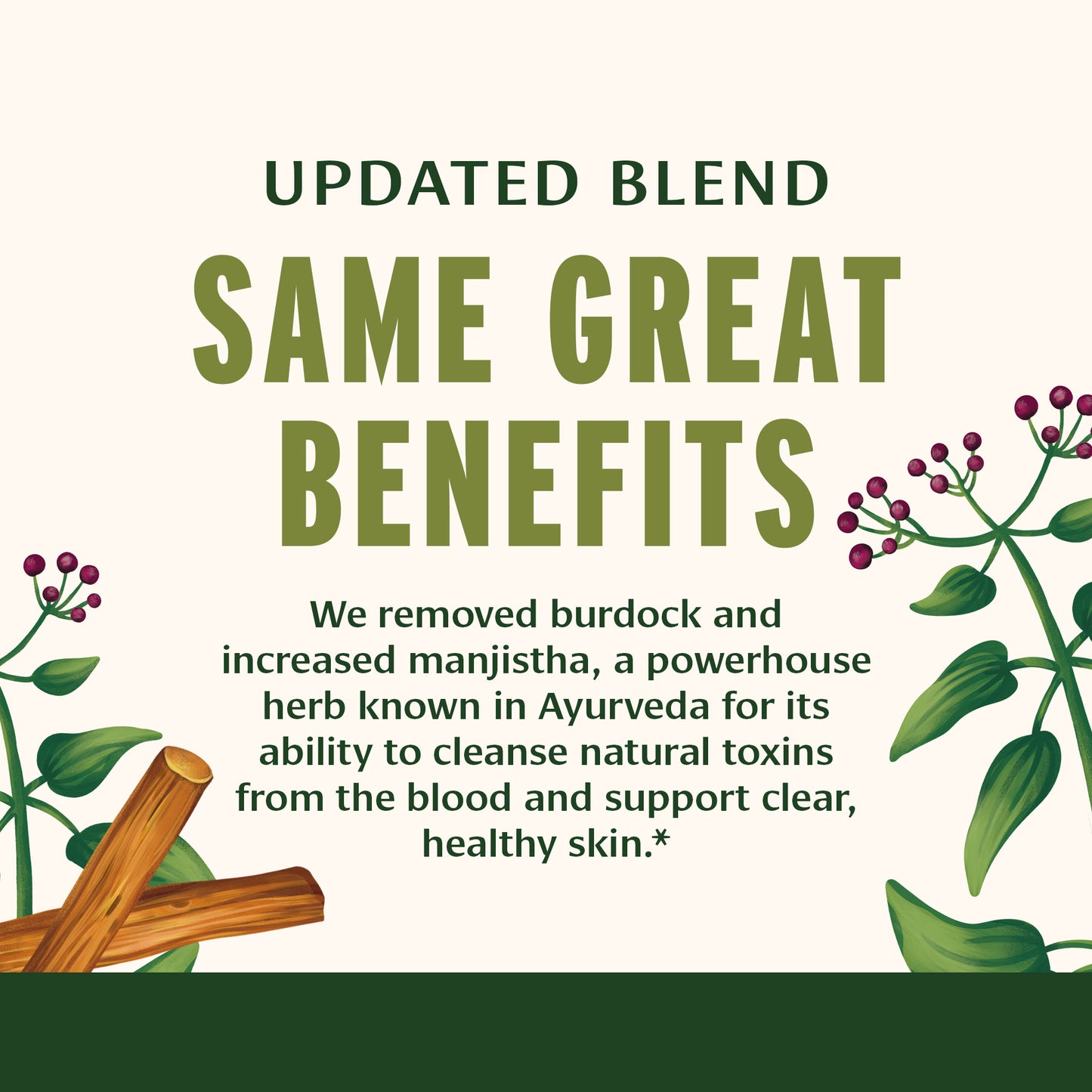 Updated Blend, Same Great Benefits! 