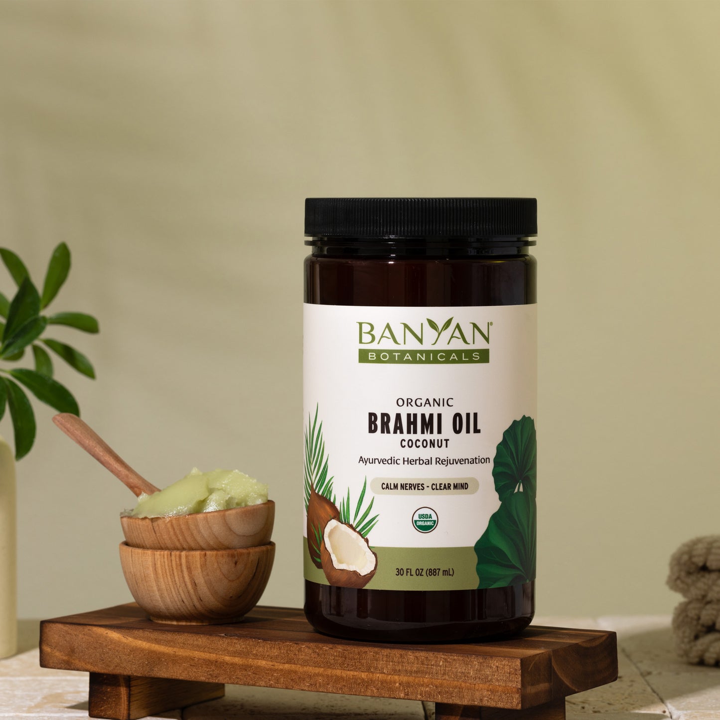 30 fl oz: Brahmi Coconut Oil Lifestyle