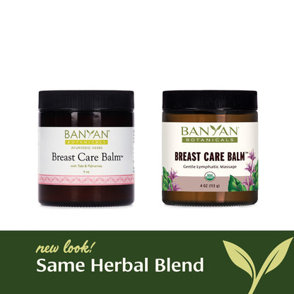 Breast care balm old v new 