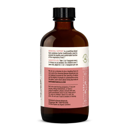 Bronchial Support herbal syrup suggested use