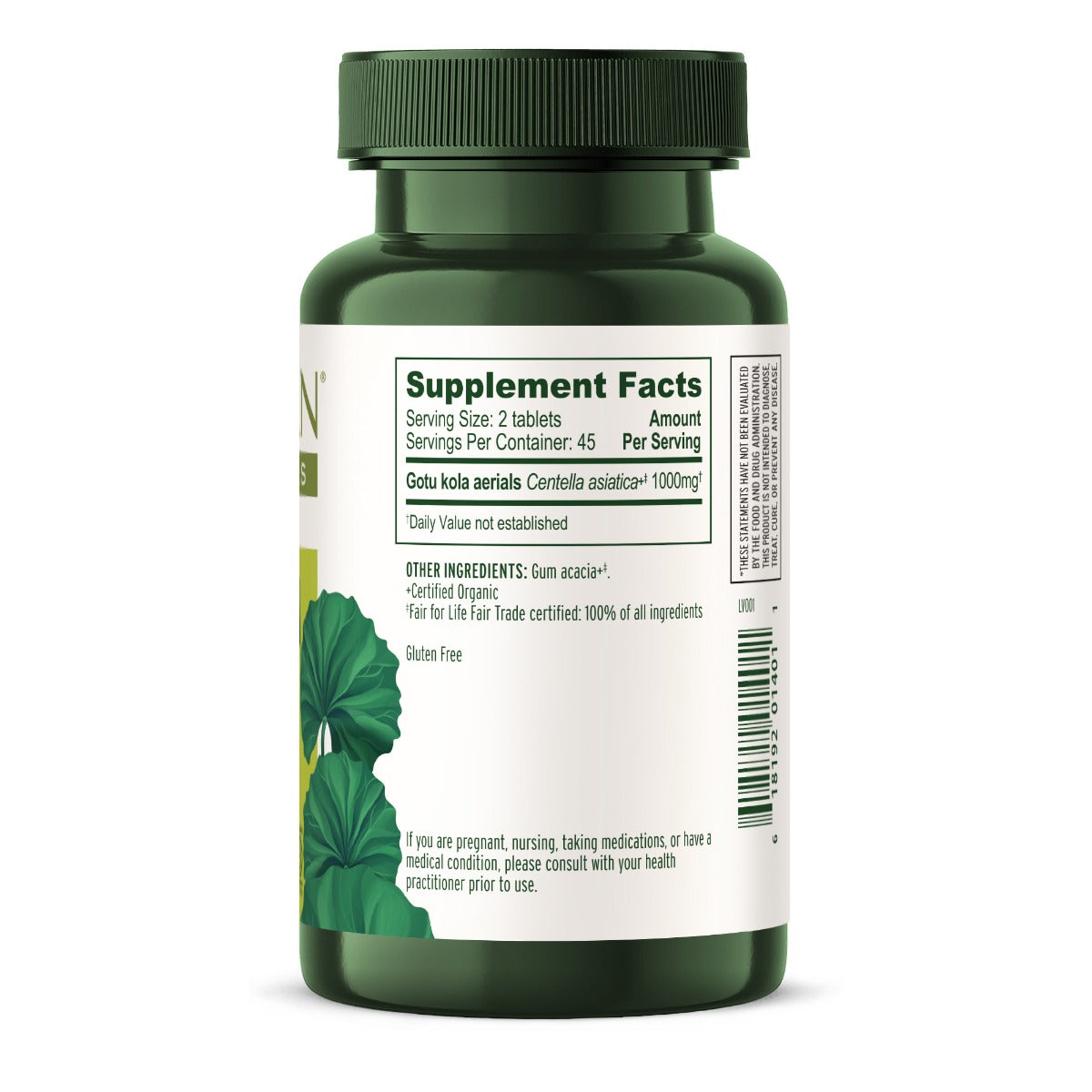 Supplement Facts Label Image