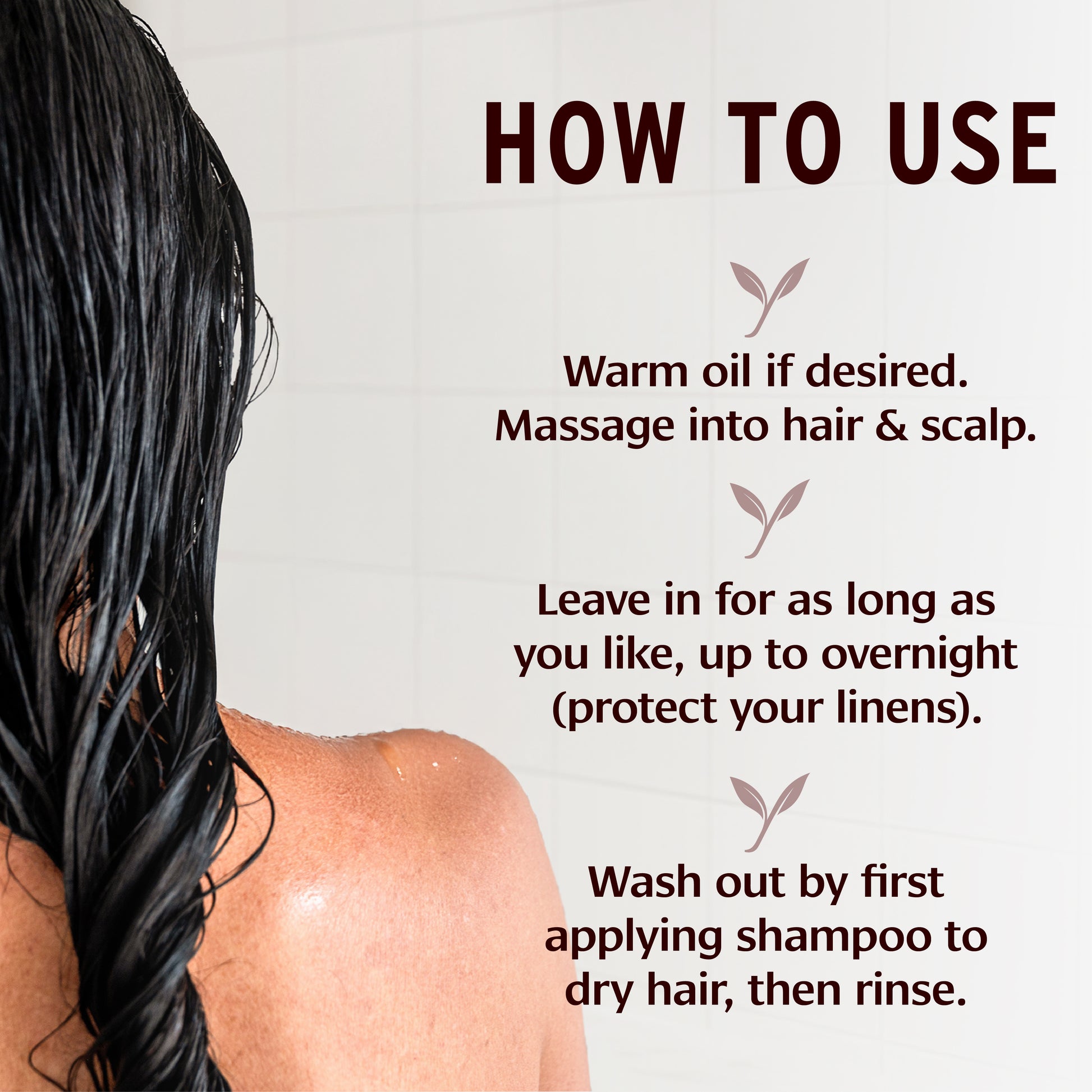 Healthy Hair Oil How to Use