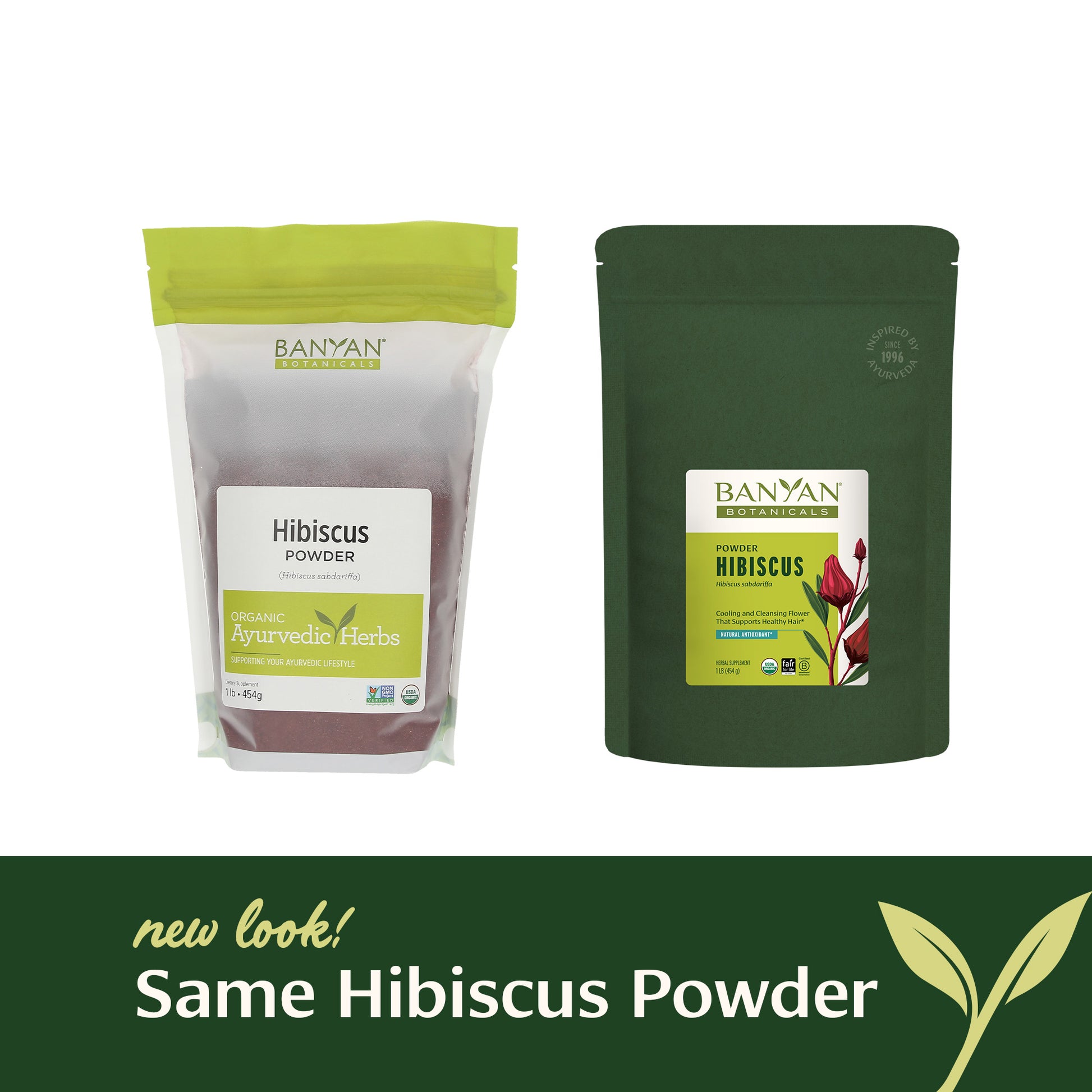 1 lb: New Look! Same Hibiscus powder