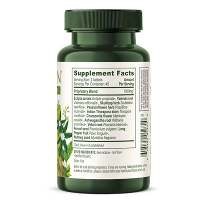 I sleep soundly supplement facts