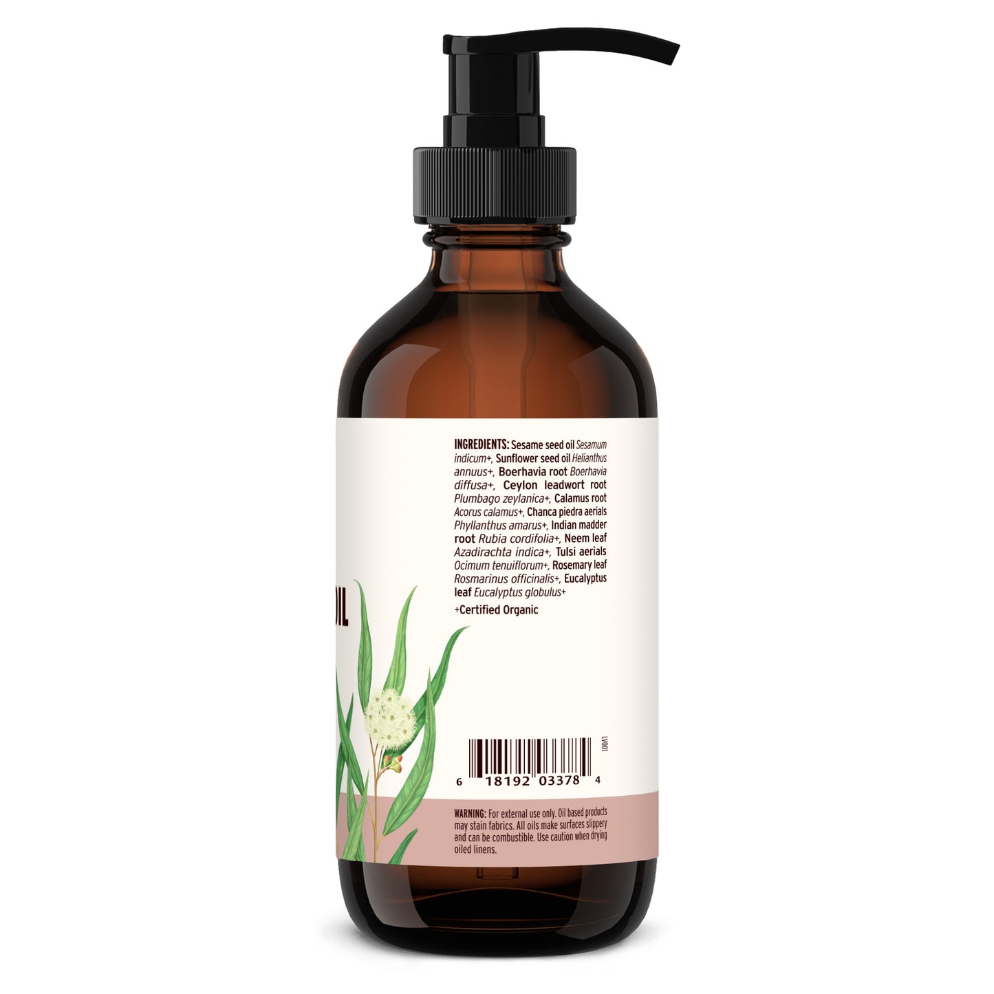 8 fl oz: Kapha Massage Oil How to Use