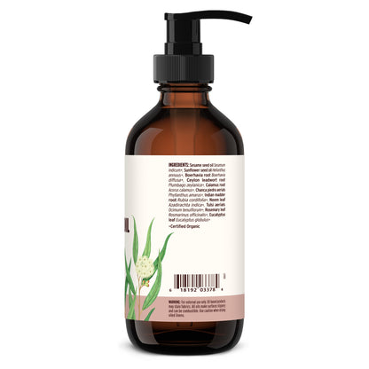 8 fl oz: Kapha Massage Oil How to Use