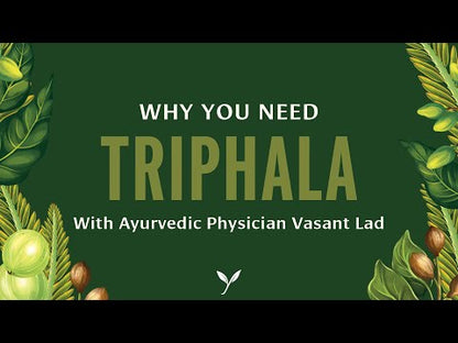 Ayurvedic Physician Vasant Lad Why You need Triphala Powder