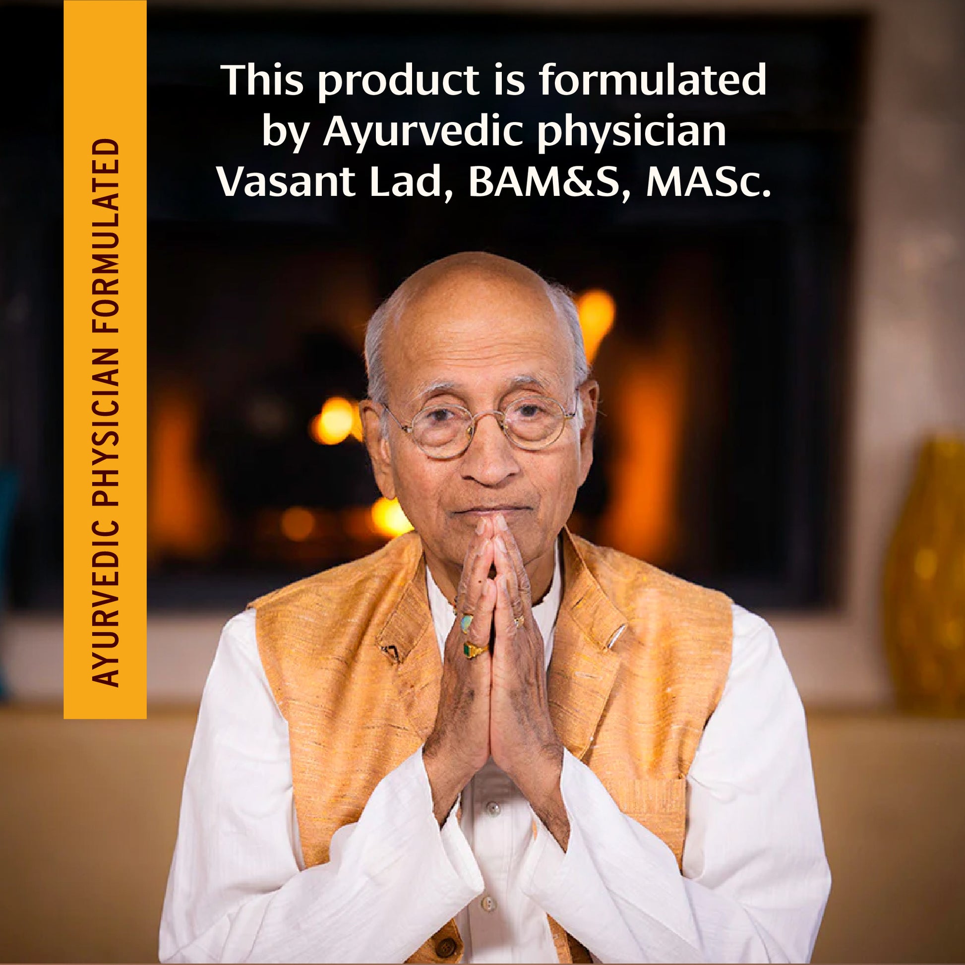 Ayurvedic Physician Vasant Lad Sidha Soma Supreme