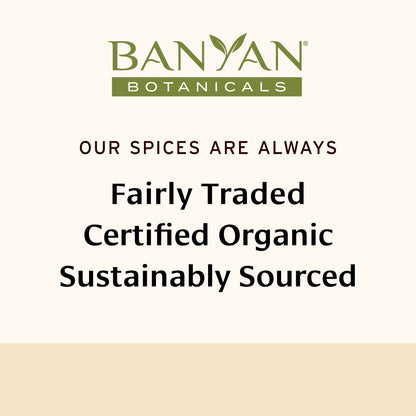 Cooking Spices Fairly Traded, Certified Organic, Sustainably Sourced