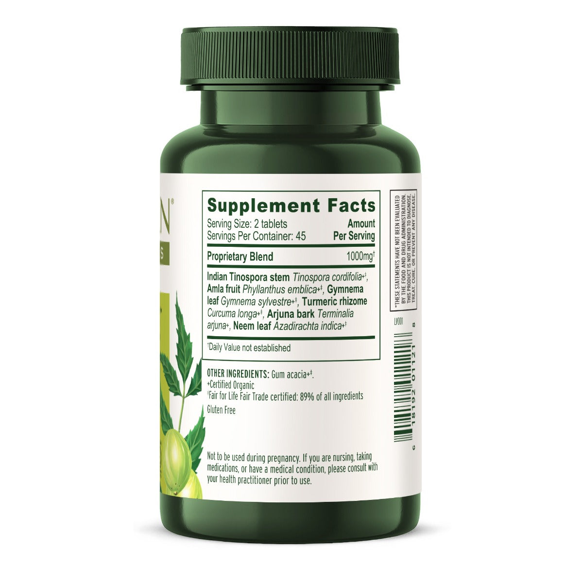Sweet Ease tablets supplement facts