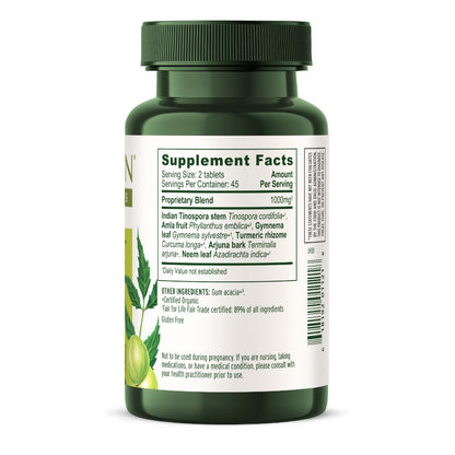 Sweet Ease tablets supplement facts