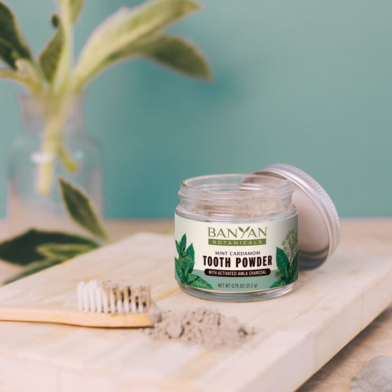 Mint Charcoal Tooth Powder  Lifestyle