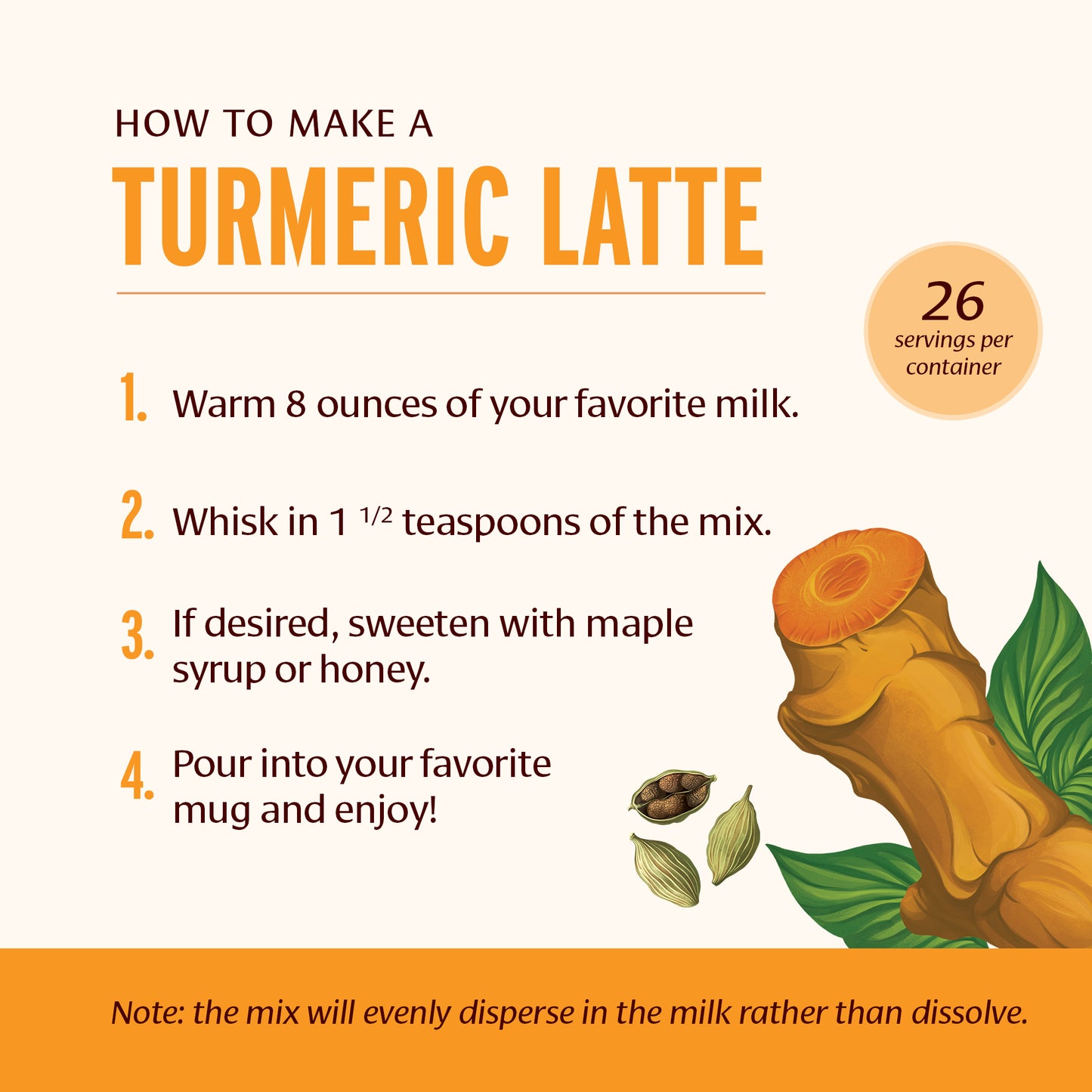 Turmeric Milk Latte Mix How to Make