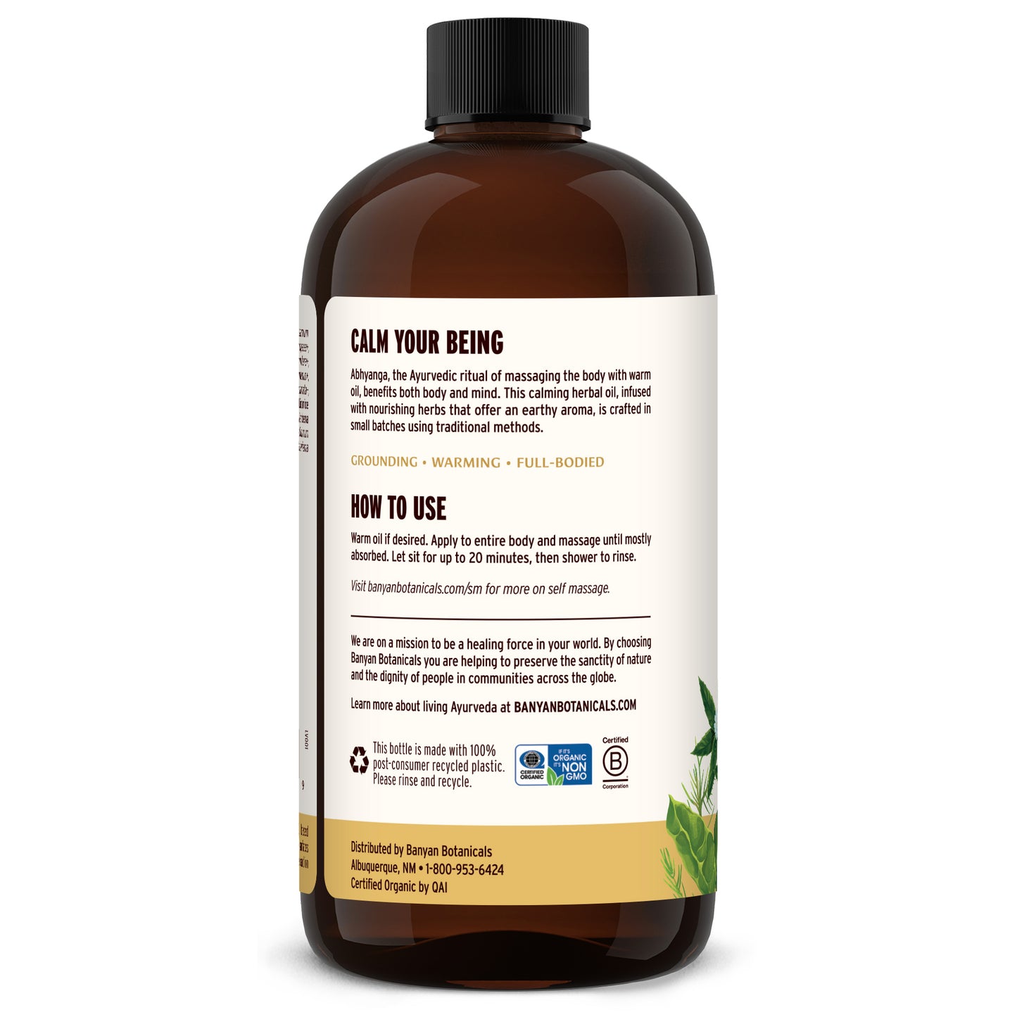 24 fl oz: Vata Massage Oil how to use