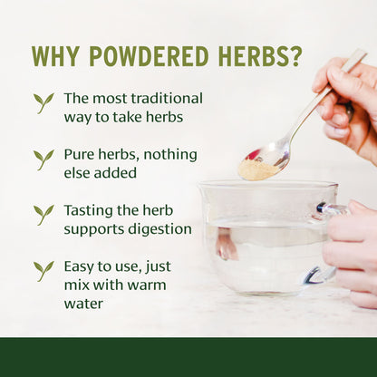 Why Powdered Herbs